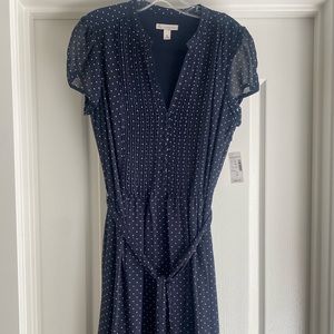 NWT Dress w/polka dots
